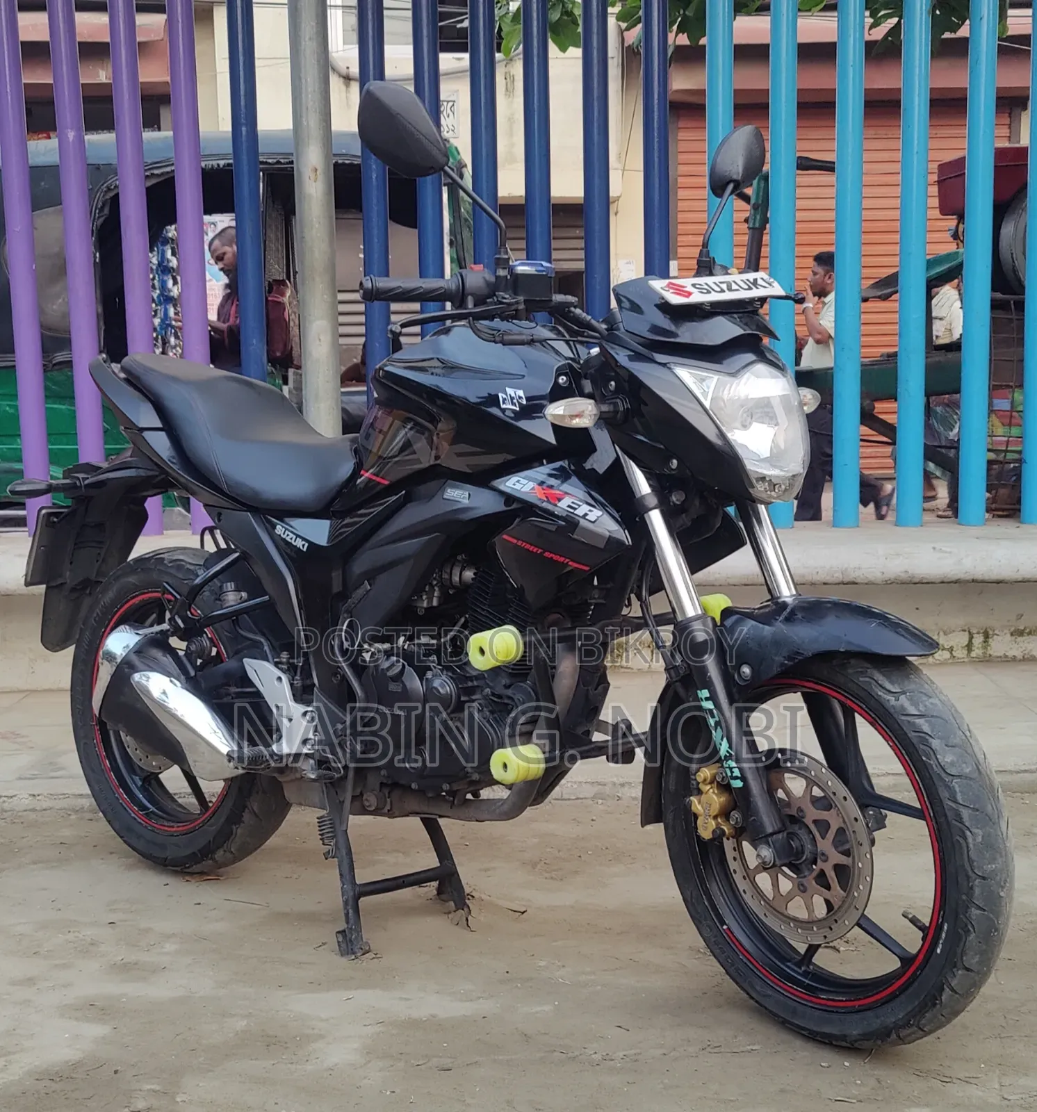 Suzuki Gixxer Monotone 2022 Black