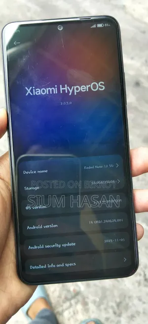 Xiaomi Redmi Note 12 256 GB Black