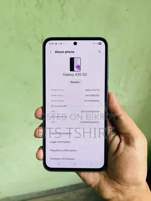 New Samsung Galaxy A35 256 GB Blue