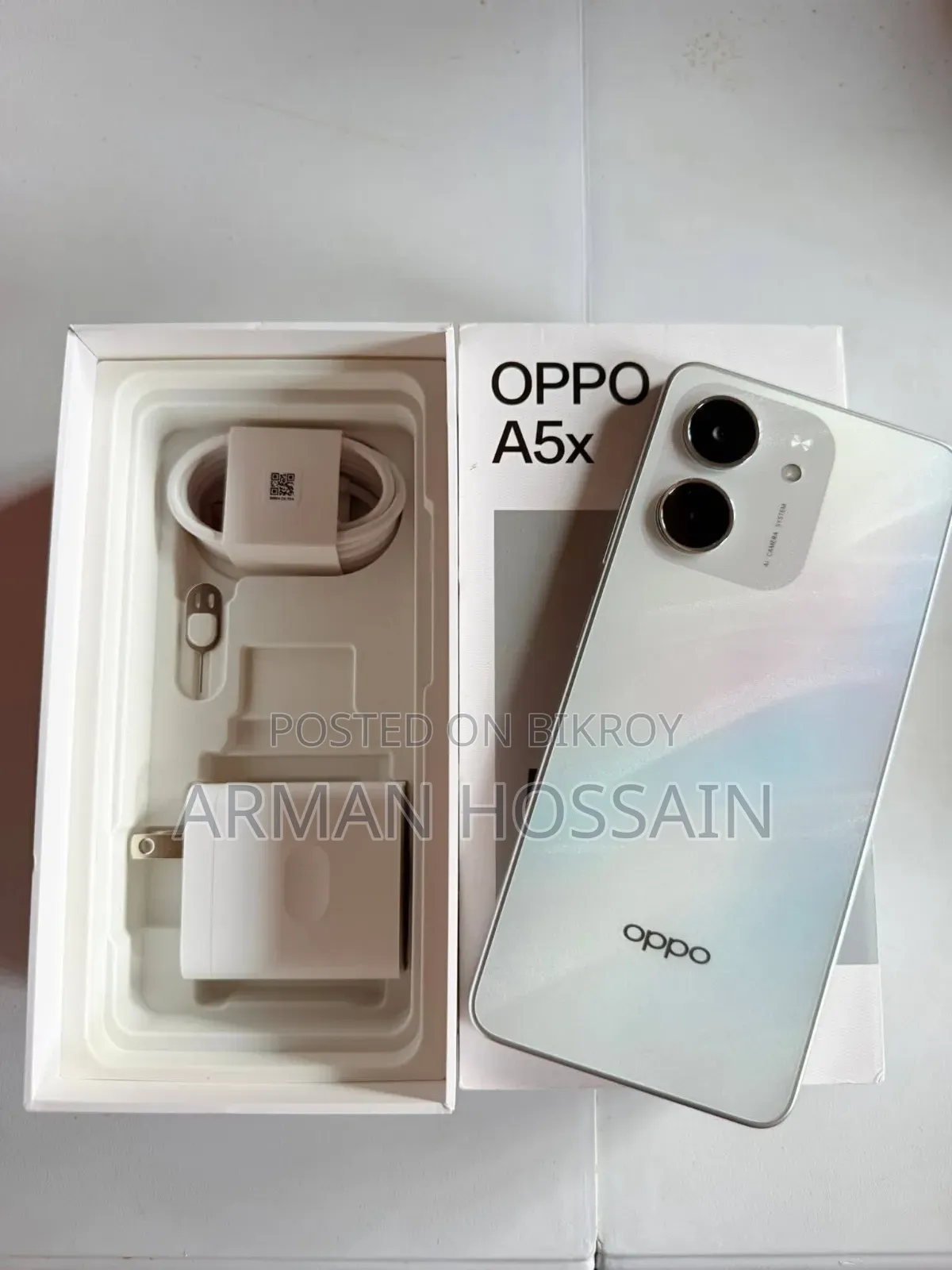 New Oppo A5X 5G 128 GB White