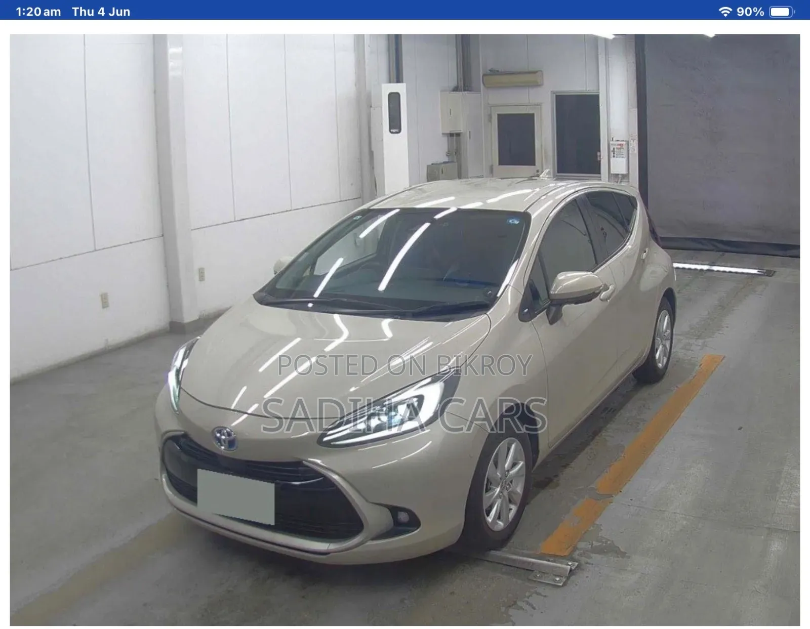 Toyota Aqua 2021 White
