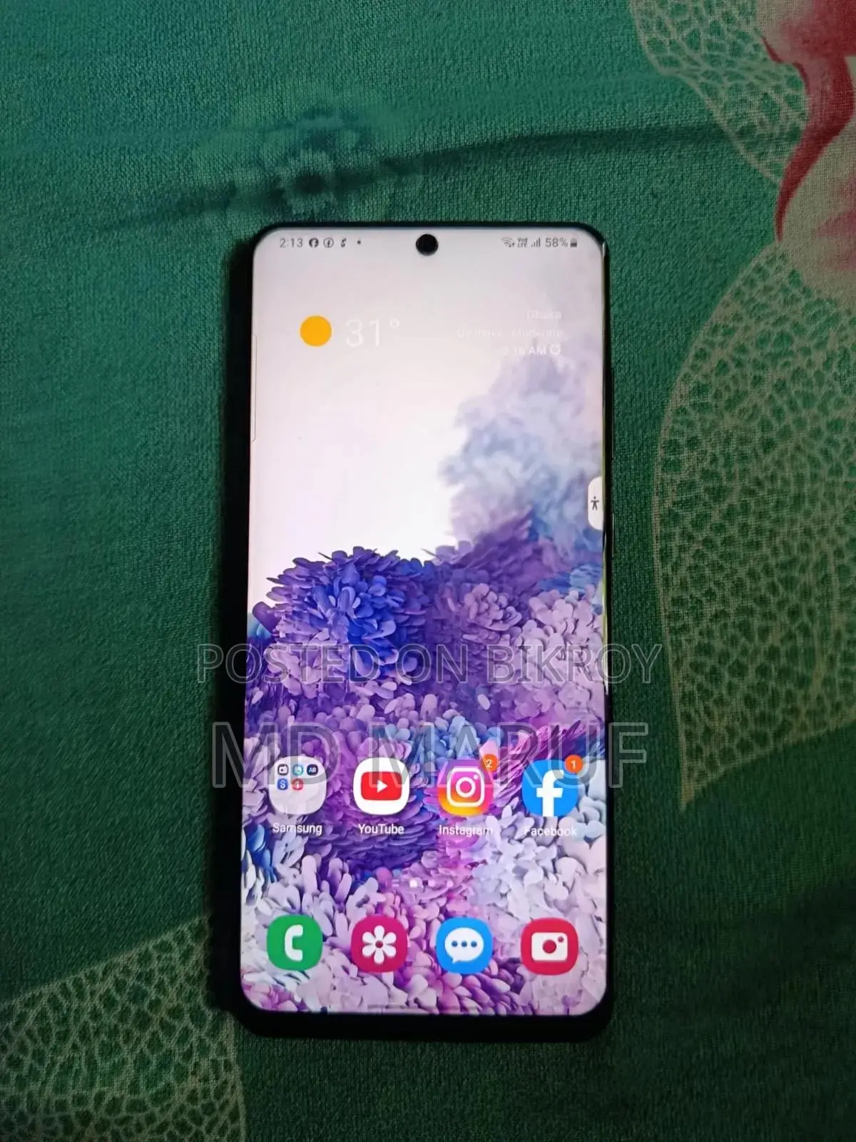 Samsung Galaxy S20+ 5G 256 GB Black
