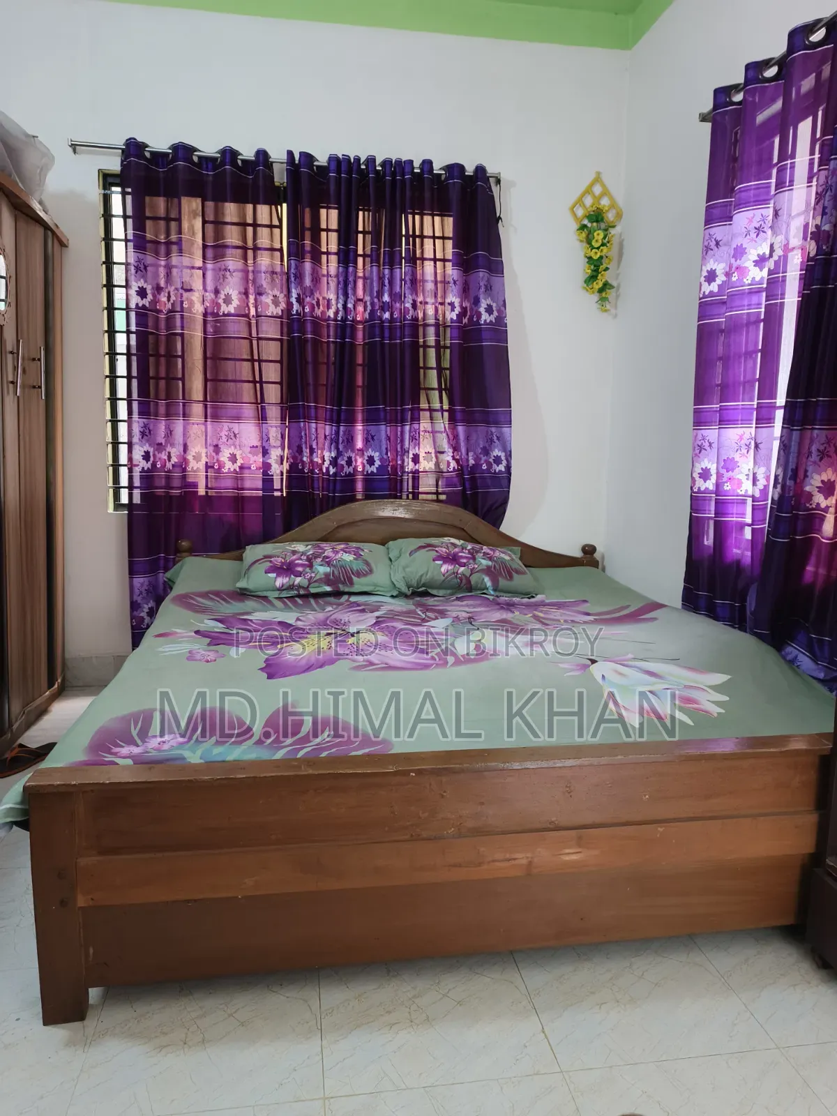 Bed Bedroom 6/7 Feet King Size Bed