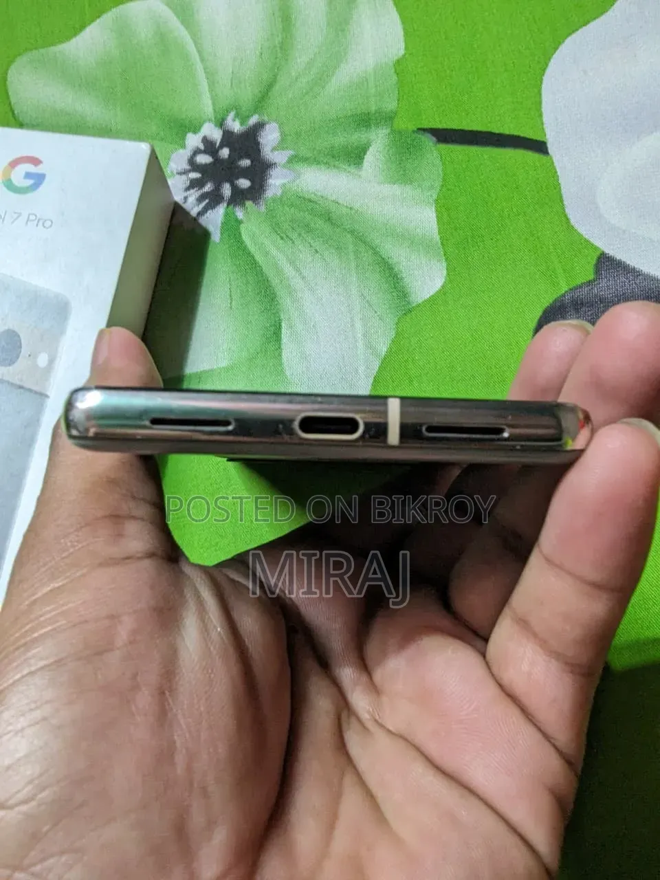 গুগল পিক্সেল ৭ প্রো ১২৮ জিবি ধূসর