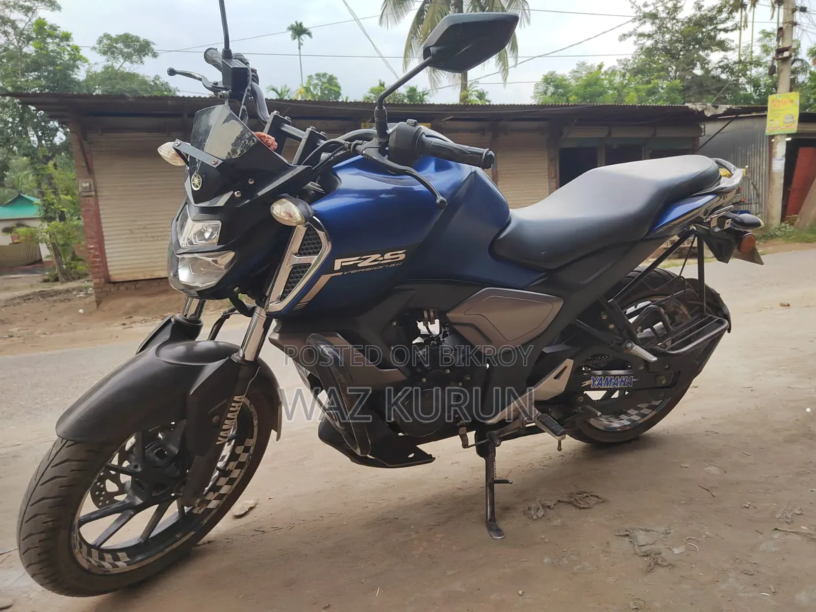 Yamaha FZS V3 2021 Blue