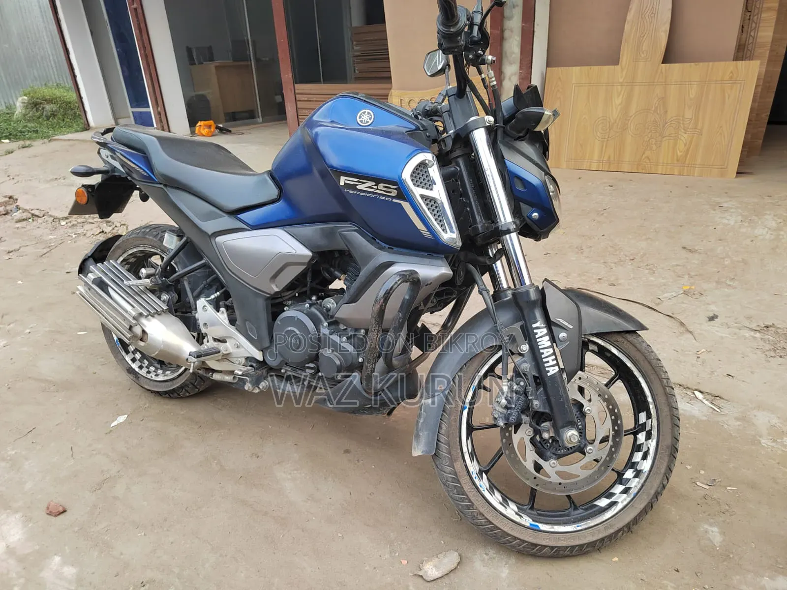 Yamaha FZS V3 2021 Blue