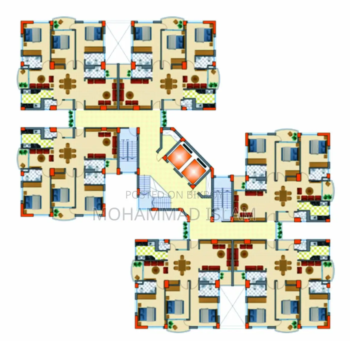 3bdrm Apartment in Uttara Apartment for Rent