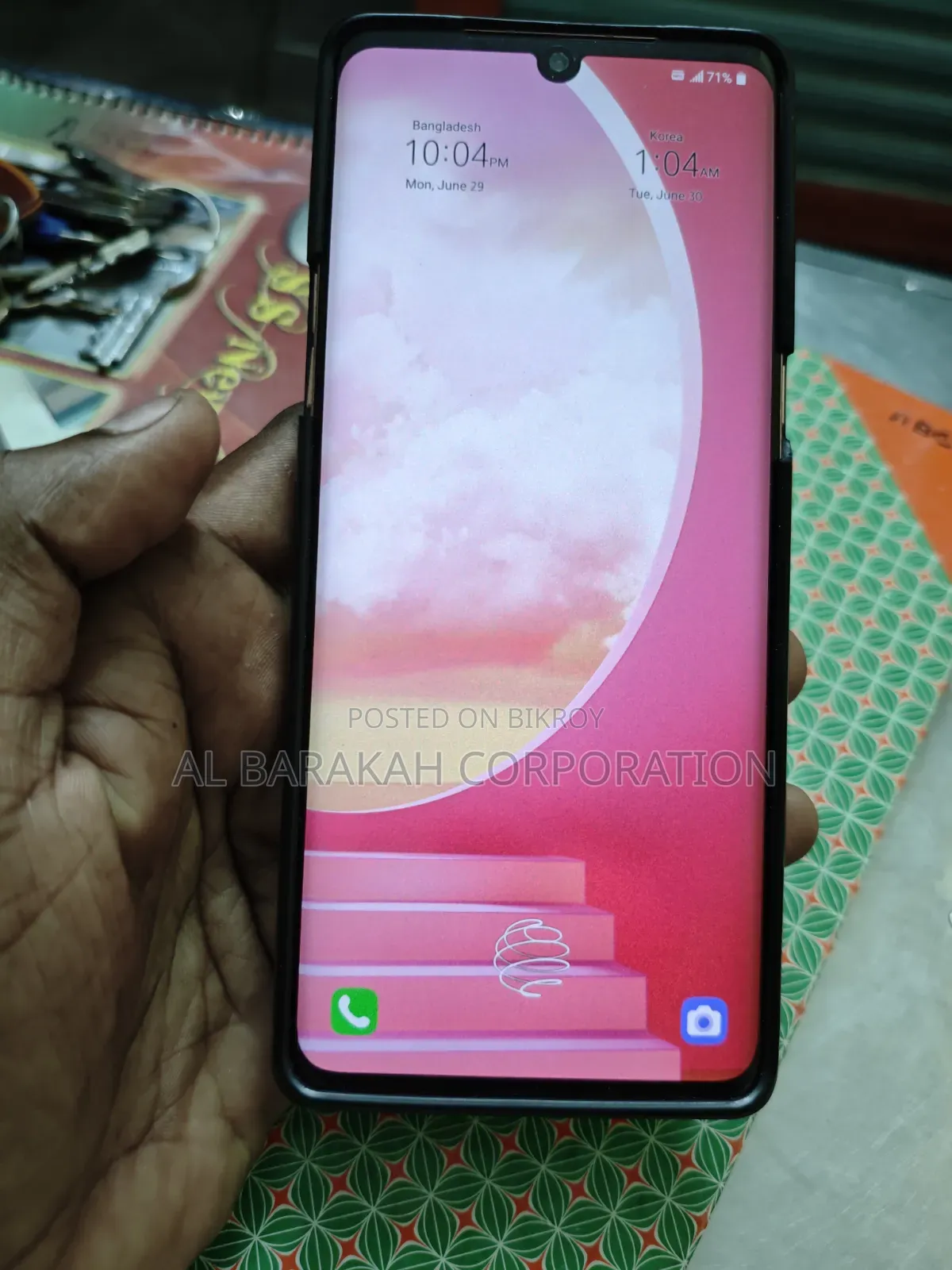 LG Velvet 5G 128 GB Pink
