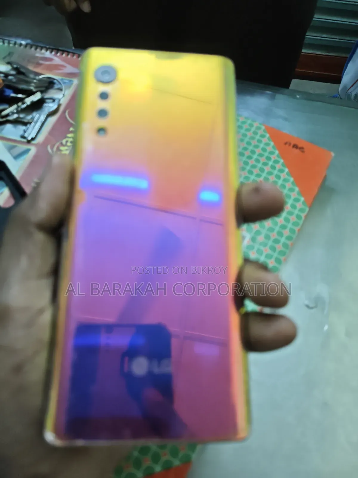 LG Velvet 5G 128 GB Pink