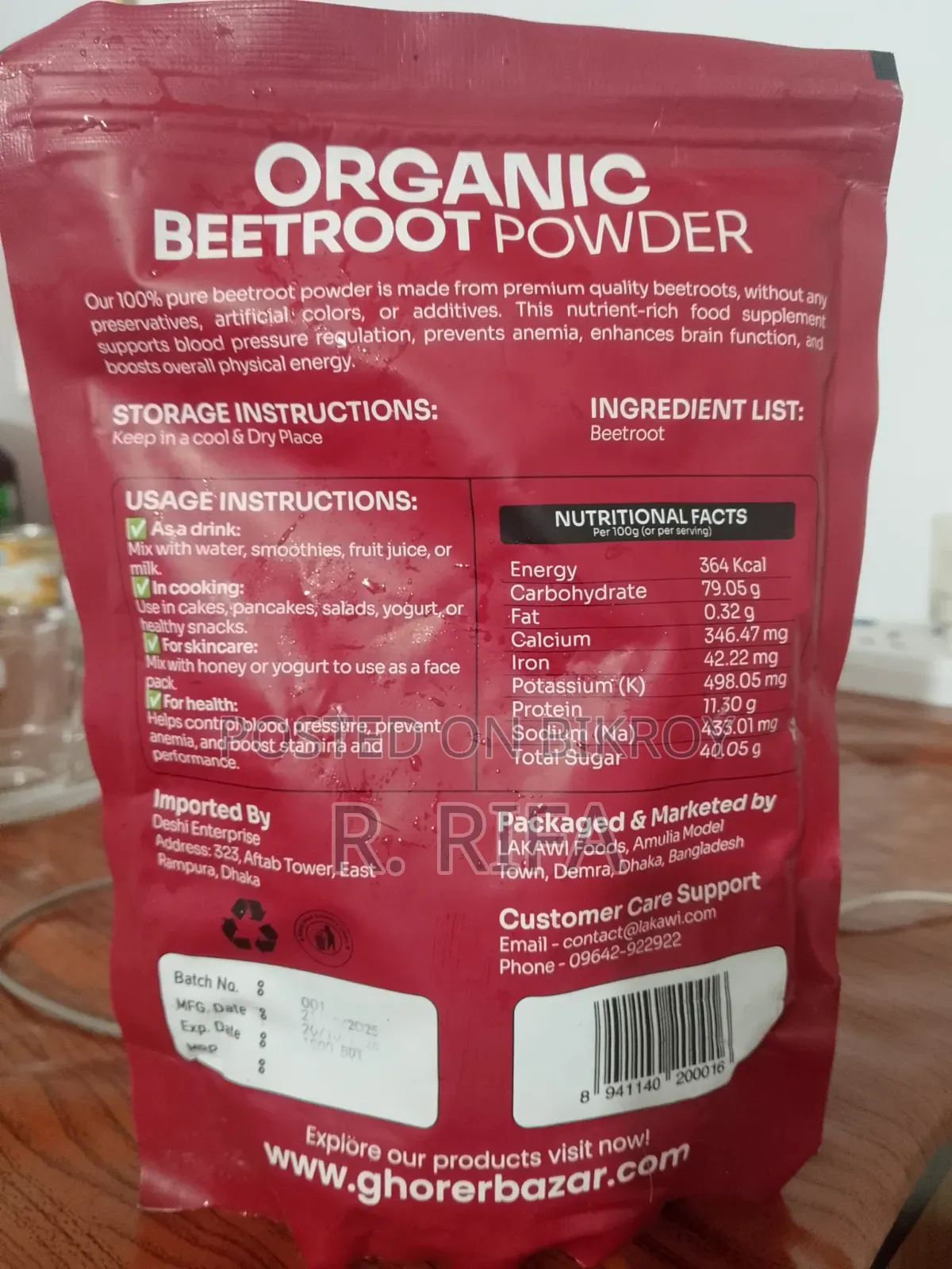 Beetroot Powder