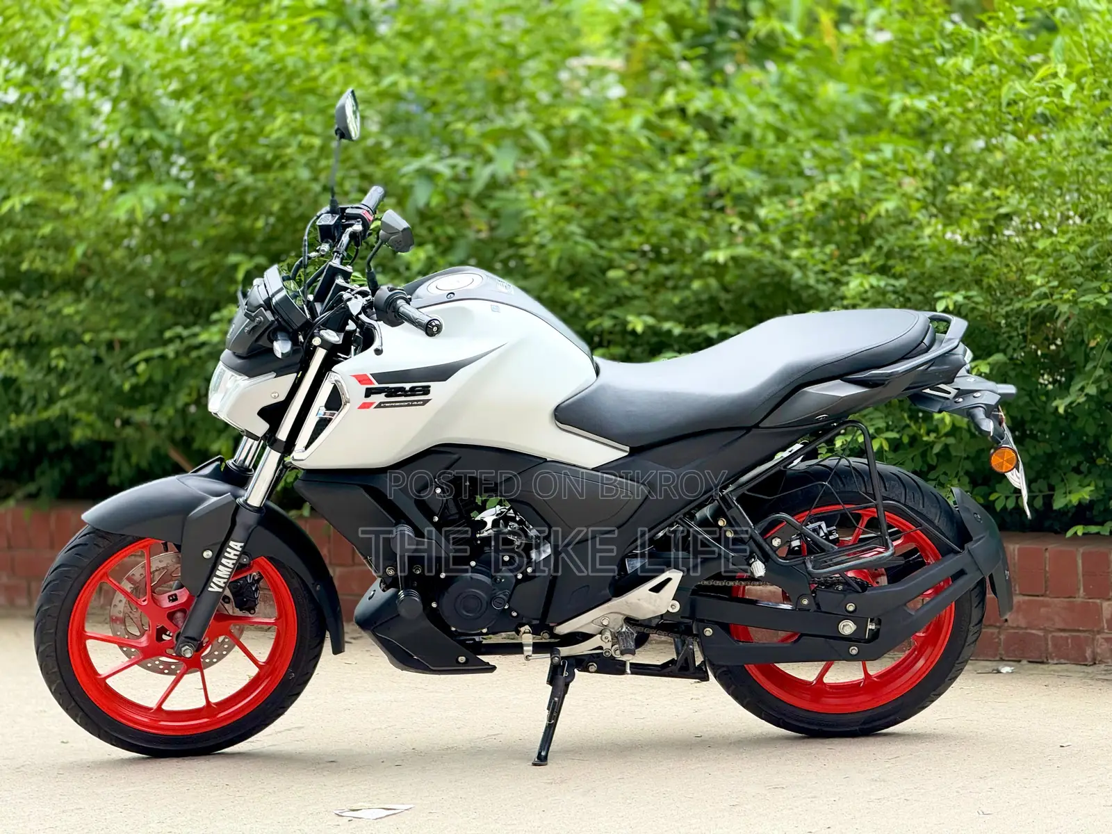 Yamaha FZ 2025 White