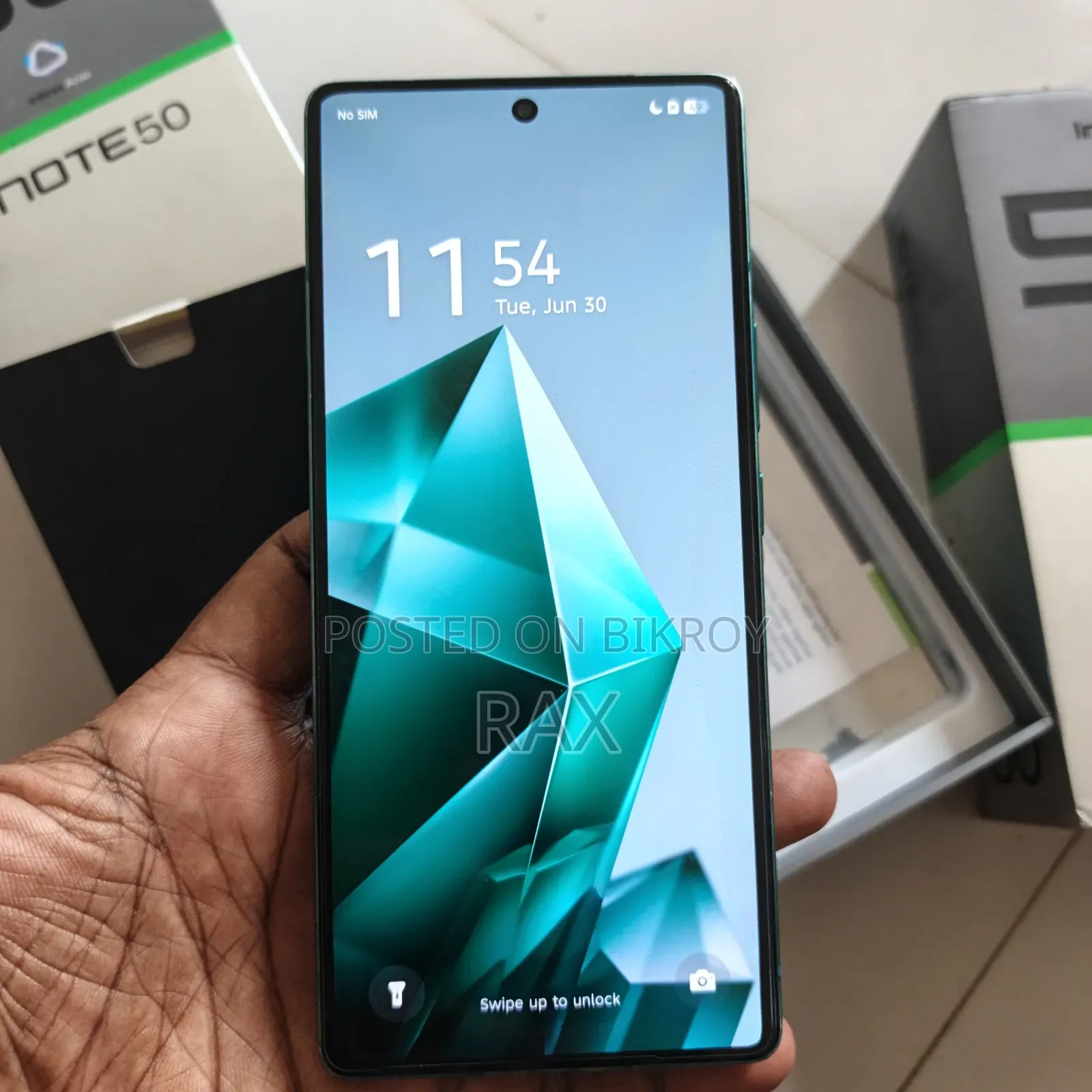 Infinix Note 50 4G 256 GB Blue