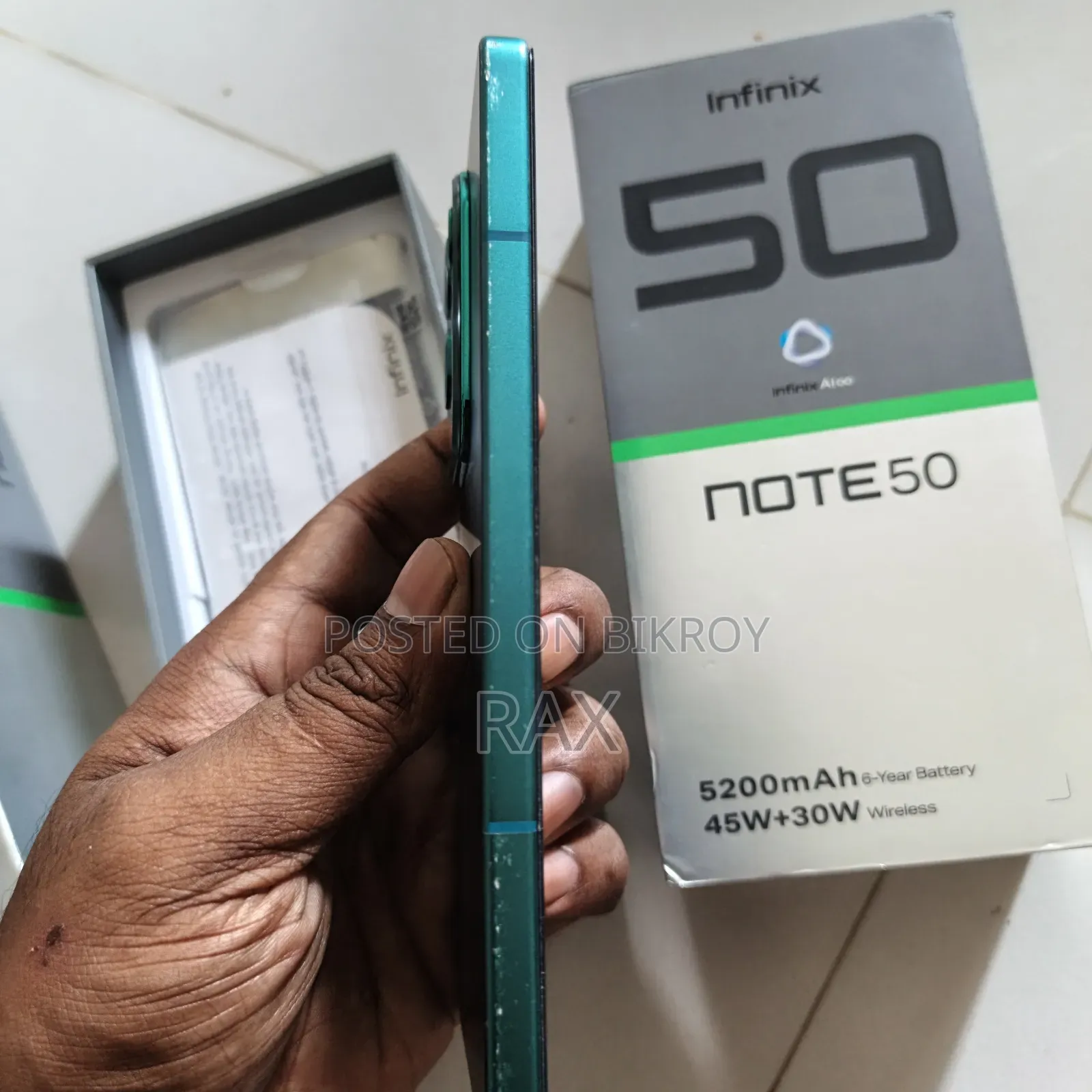 Infinix Note 50 4G 256 GB Blue