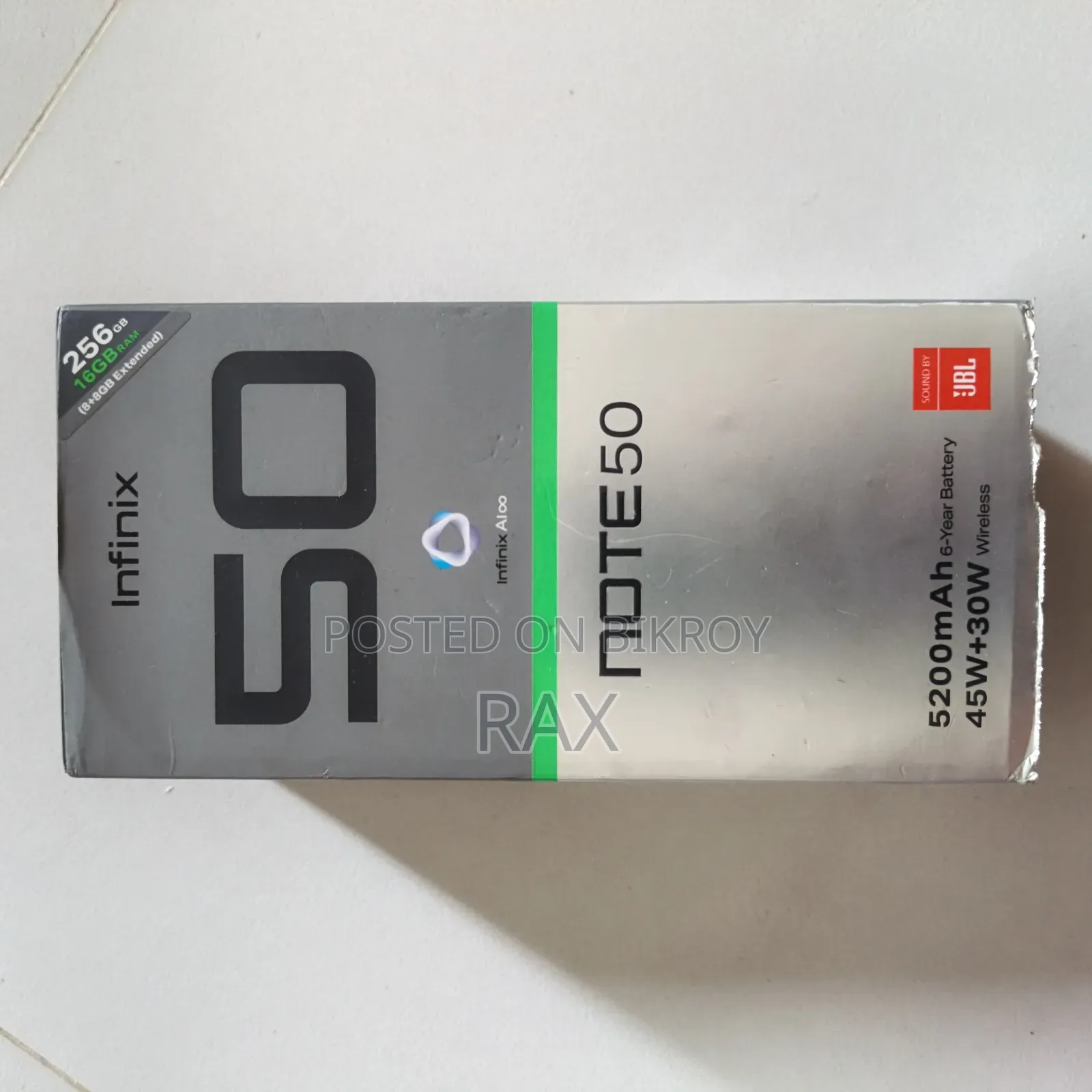 Infinix Note 50 4G 256 GB Blue
