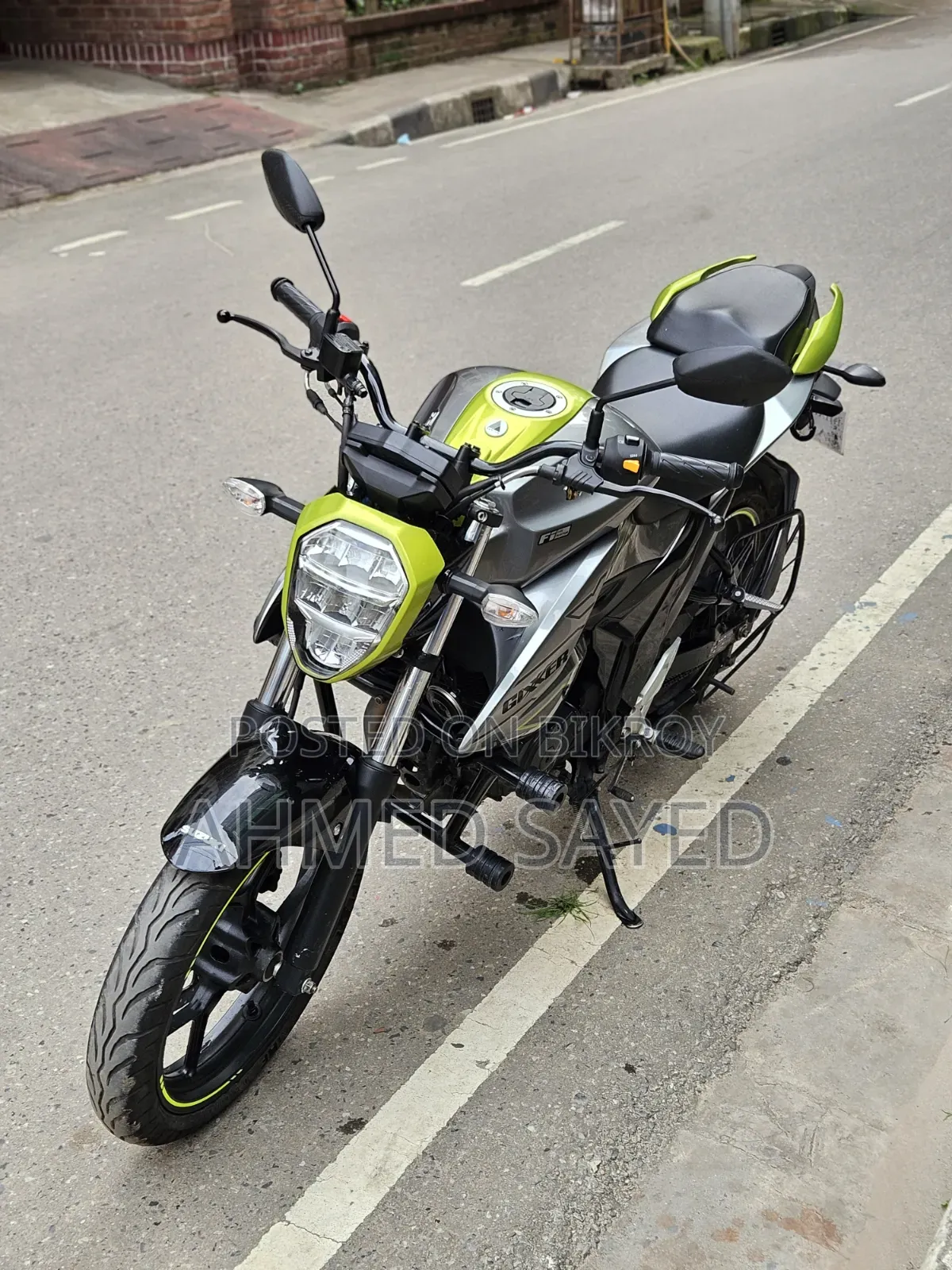 Suzuki Gixxer Fi ABS 2025 Gray