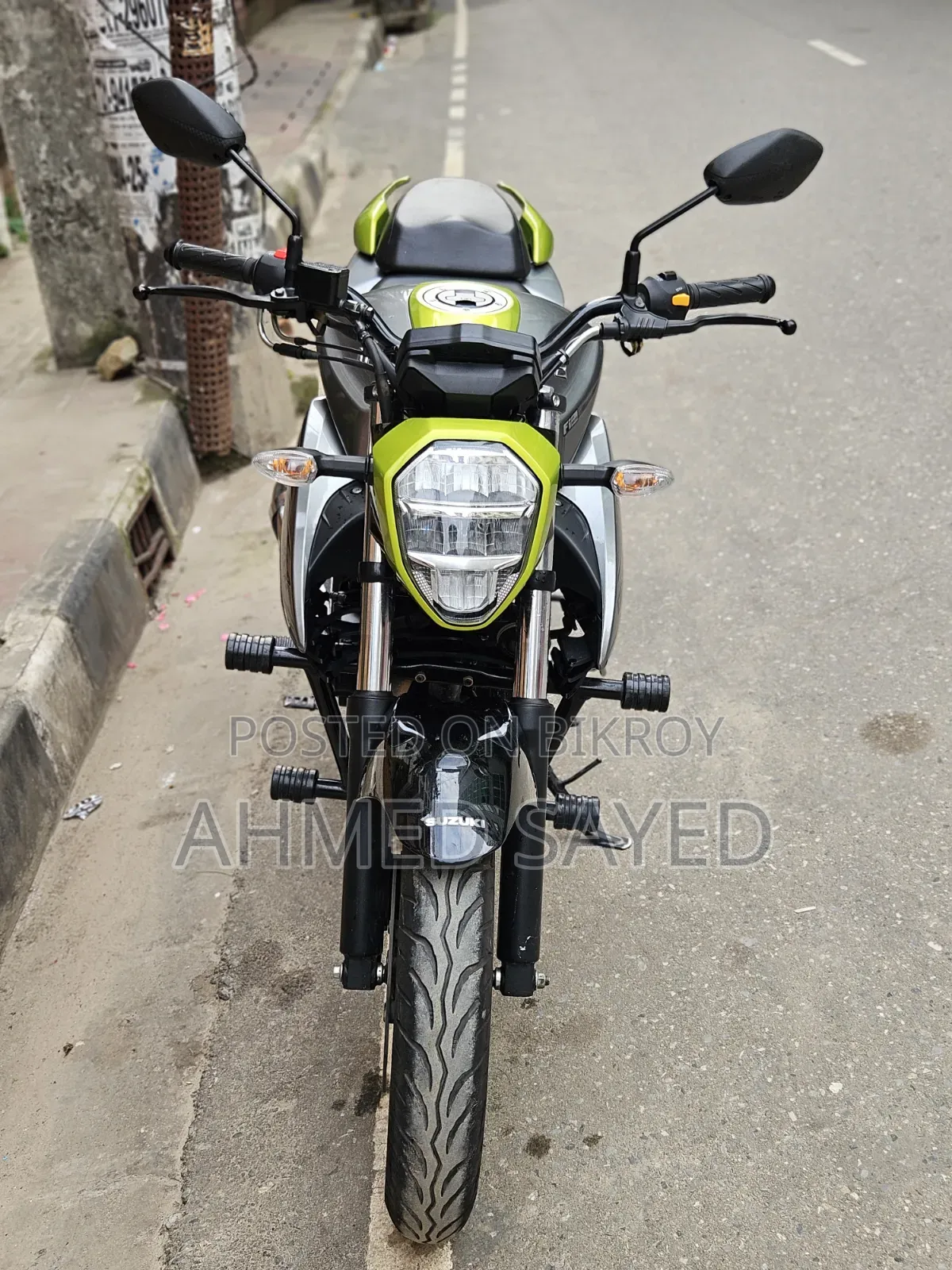 Suzuki Gixxer Fi ABS 2025 Gray