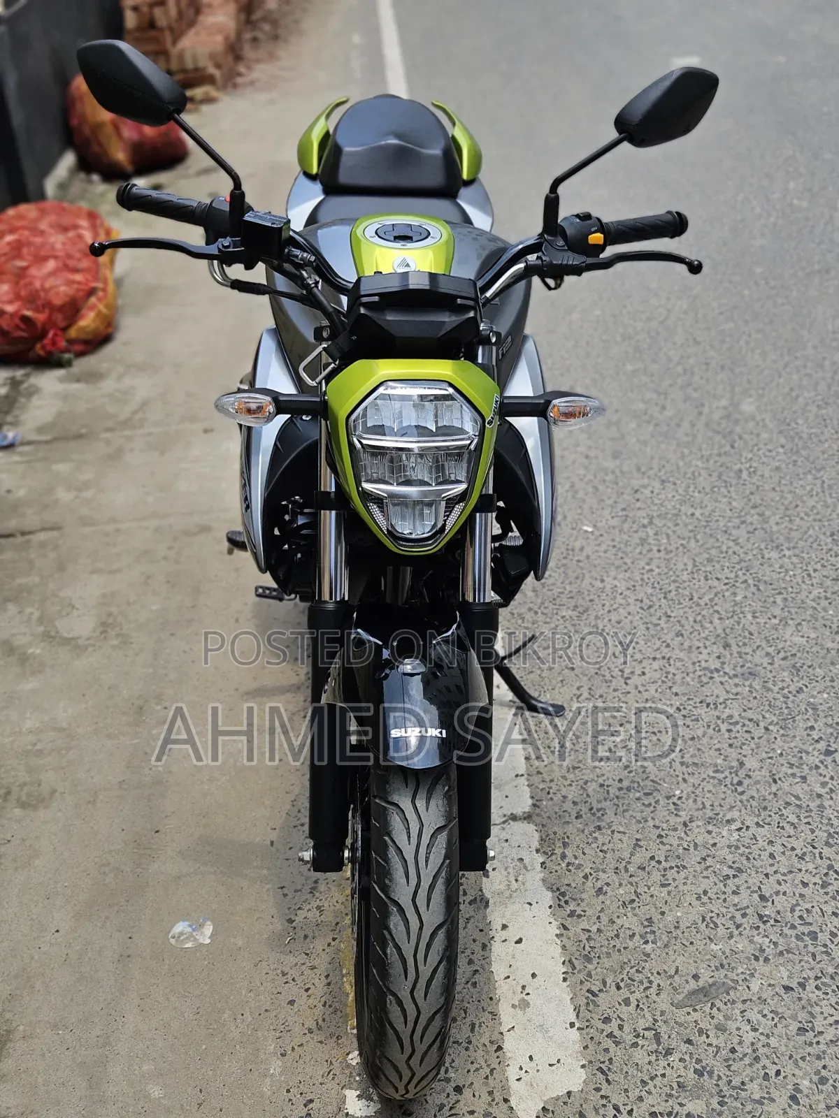 Suzuki Gixxer Fi ABS 2025 Gray