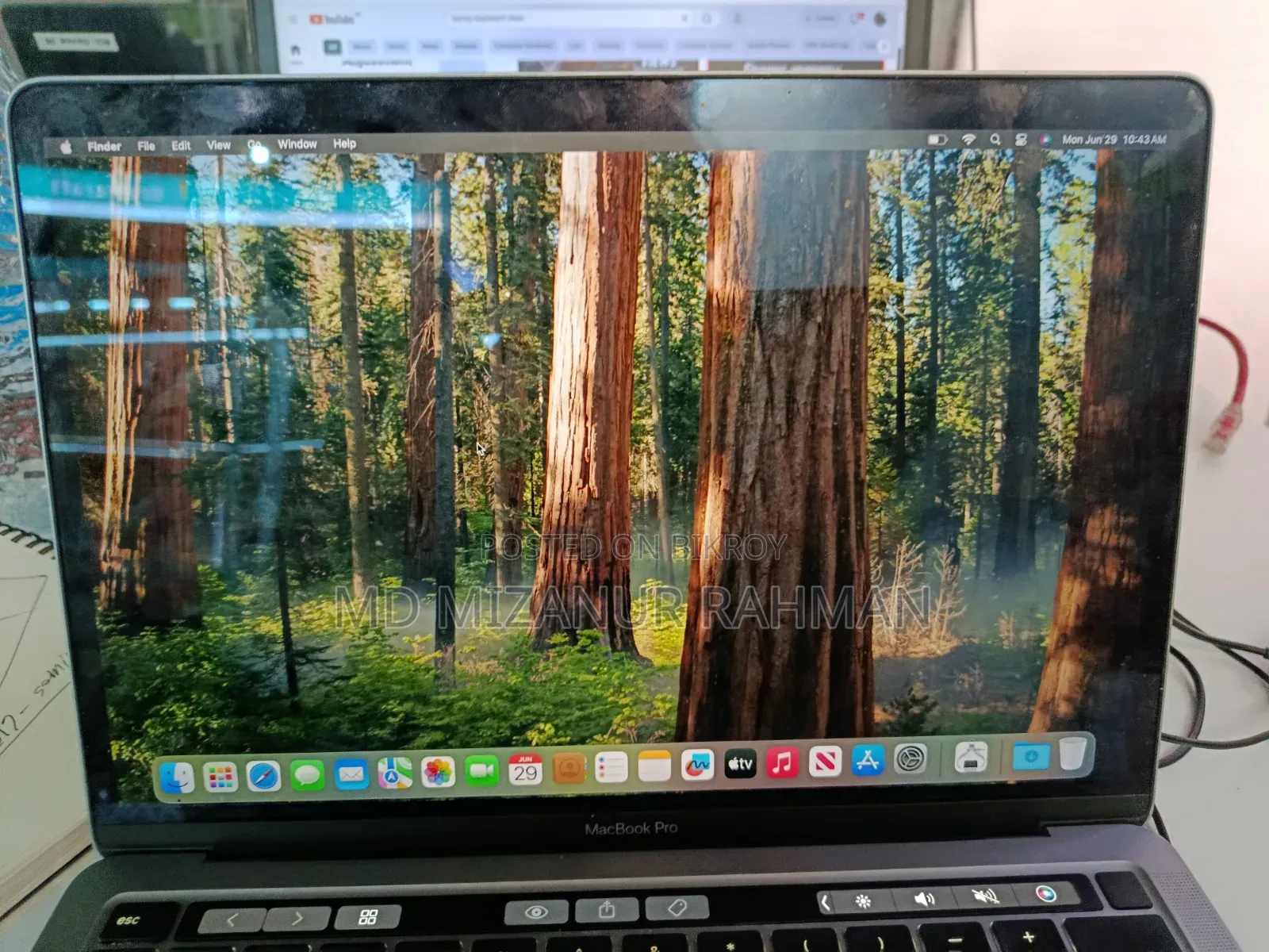 Laptop 8GB Apple M1 Pro SSD 256GB
