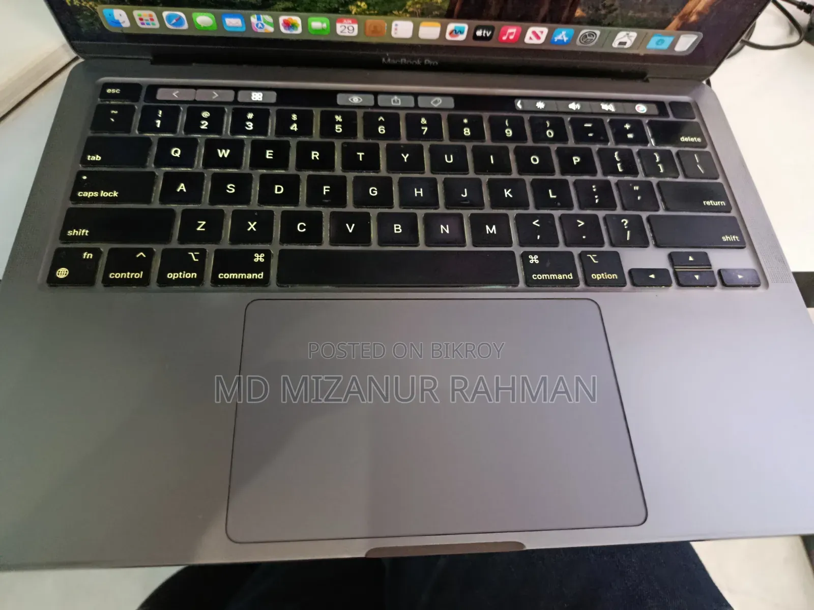 Laptop 8GB Apple M1 Pro SSD 256GB