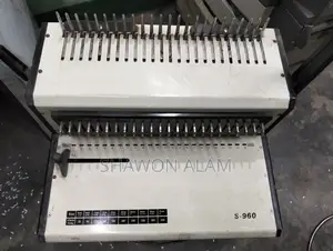 Urgent Sale Complete Spiral Binding Machine Set