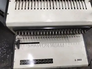 Urgent Sale Complete Spiral Binding Machine Set