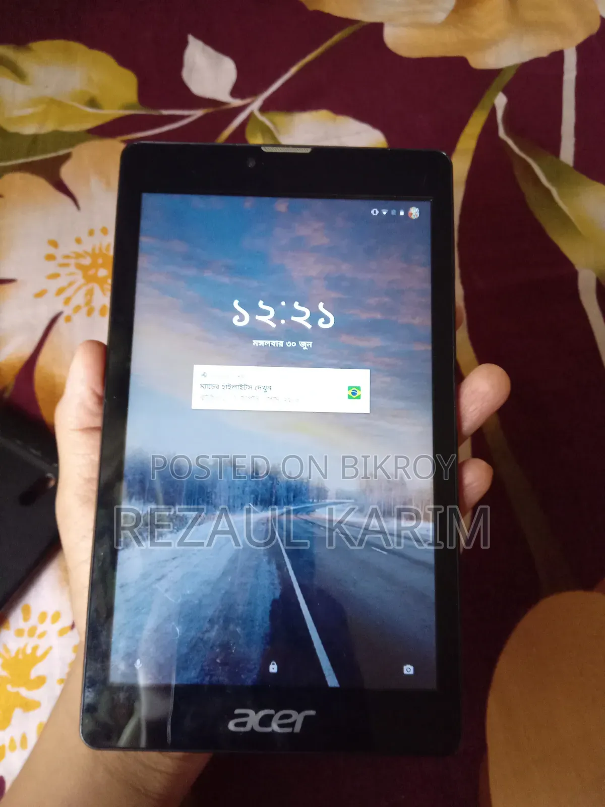 Acer Iconia One 7 B1-730 8 GB Black