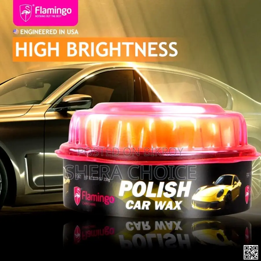 Flamingo Car Polish Wax For Car / Motorcycle Polish