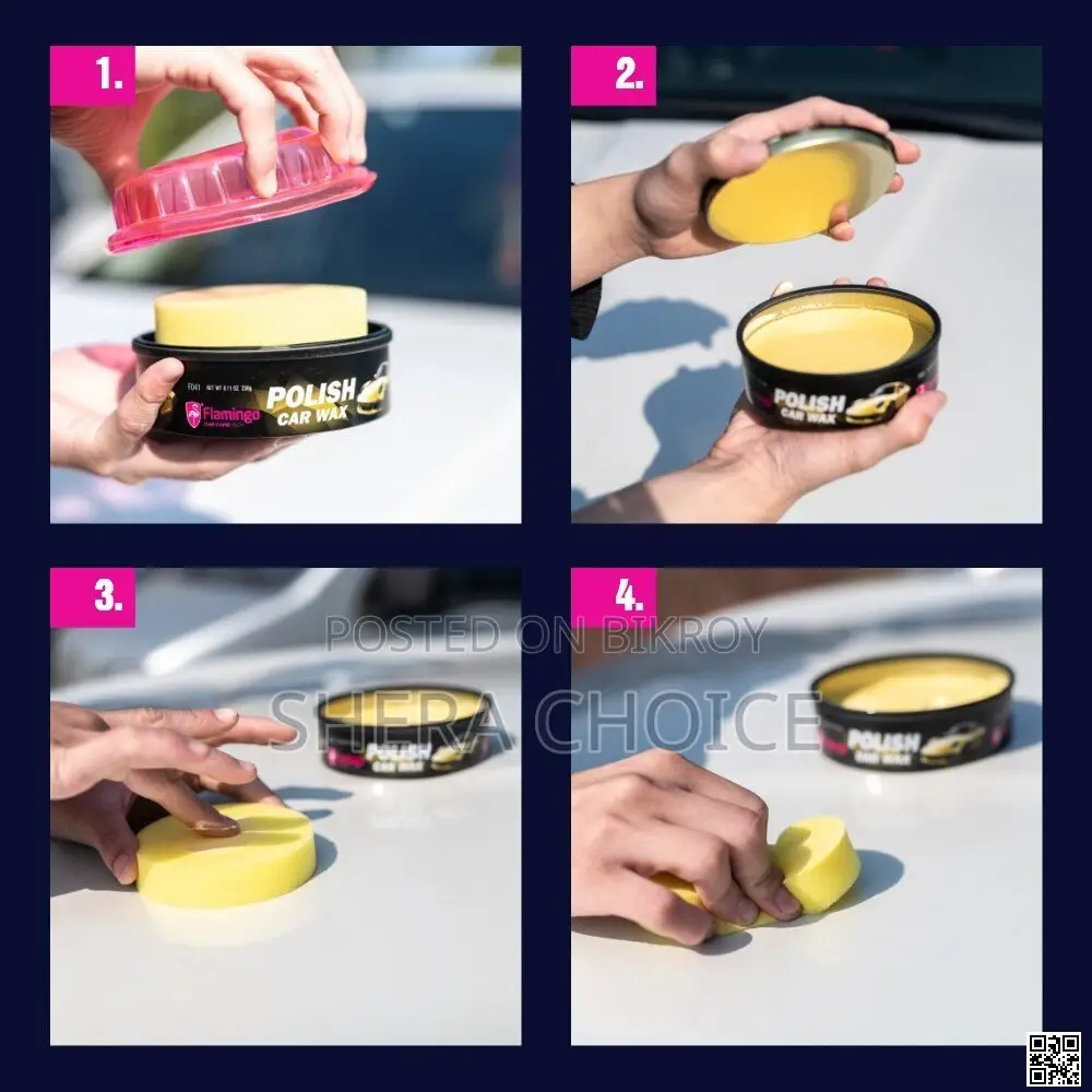 Flamingo Car Polish Wax For Car / Motorcycle Polish