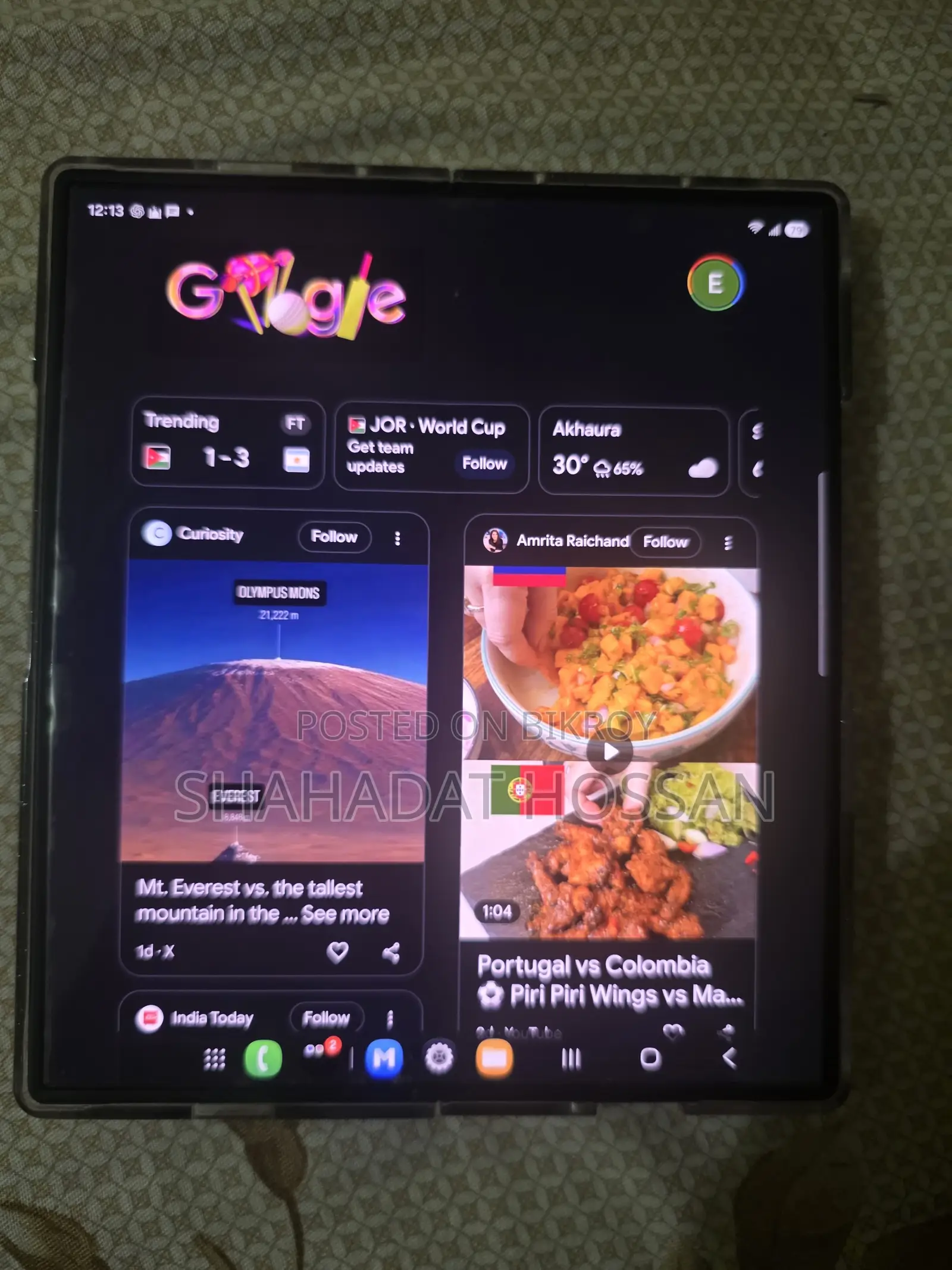 New Samsung Galaxy Z Fold6 512 GB Black