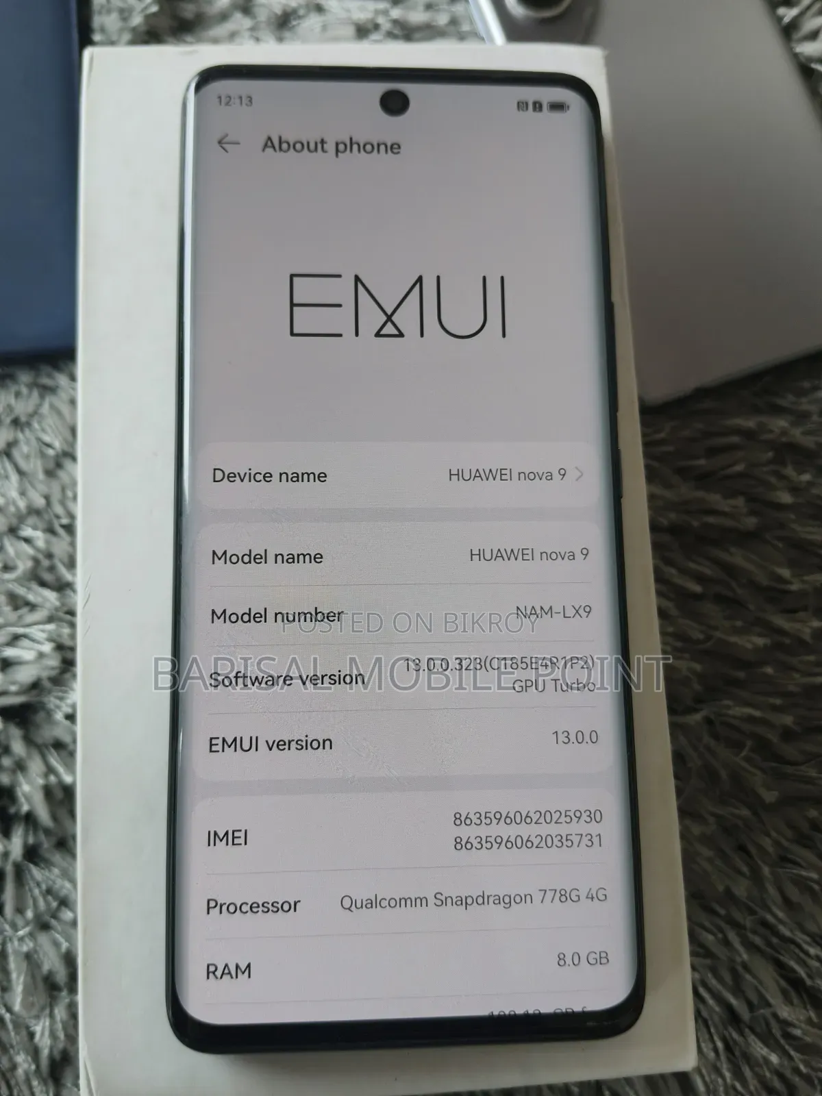 Huawei Nova 9 128 GB Black