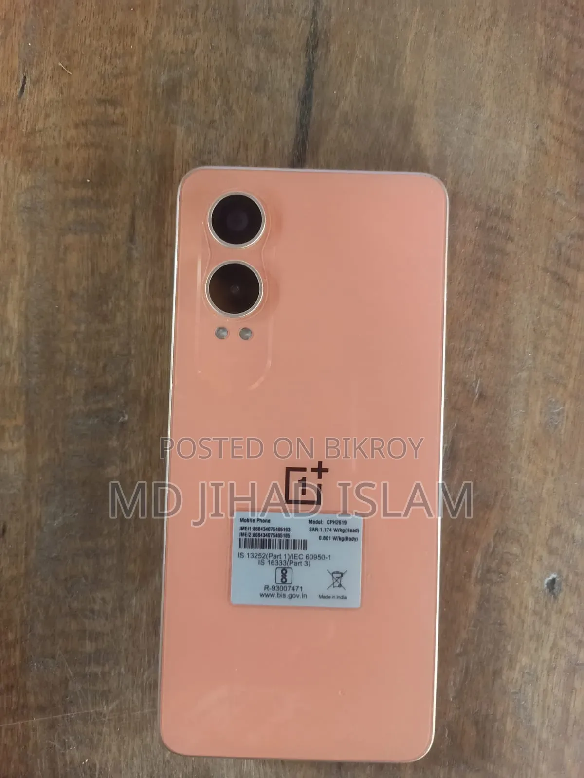 New OnePlus Nord CE4 Lite 256 GB Orange