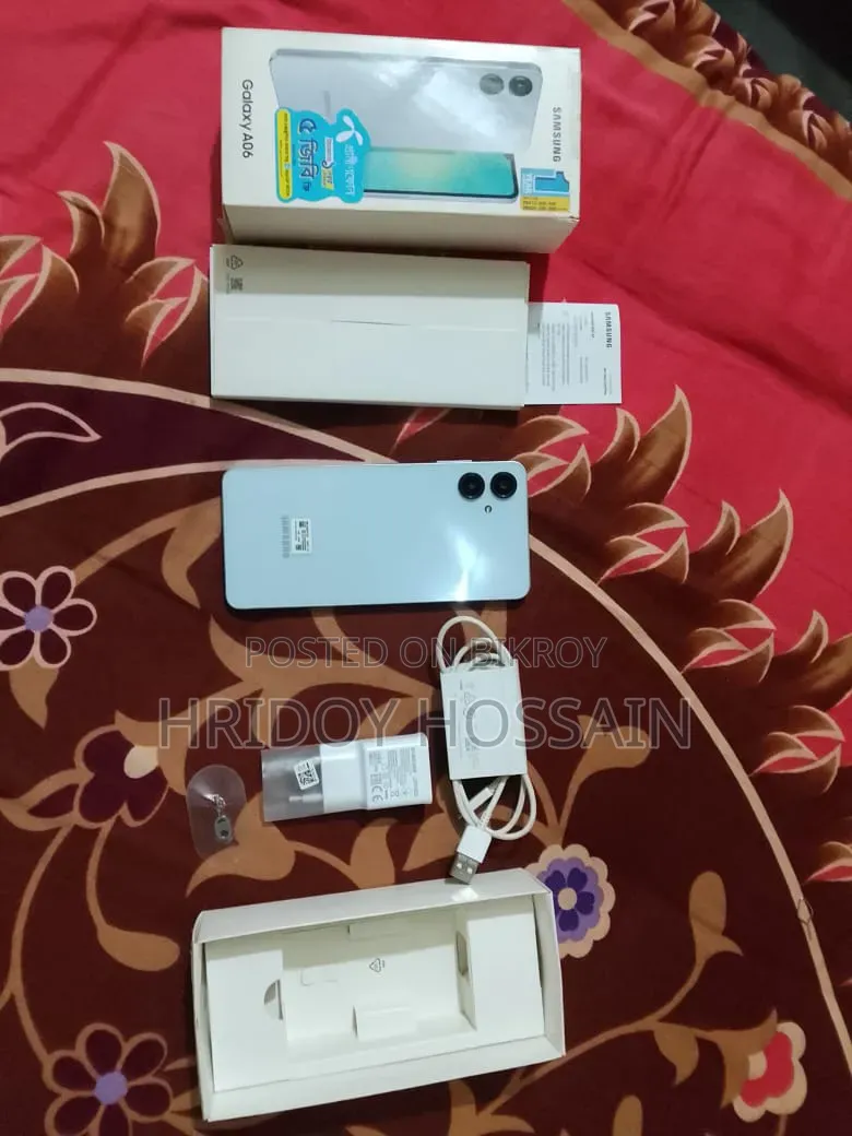 স্যামসাং গ্যালাক্সি এ০৬ ৬৪ জিবি সাদা