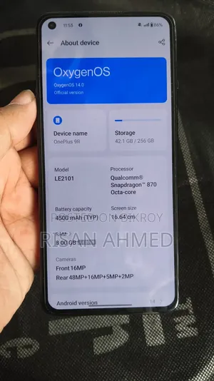 OnePlus 9R 256 GB Black