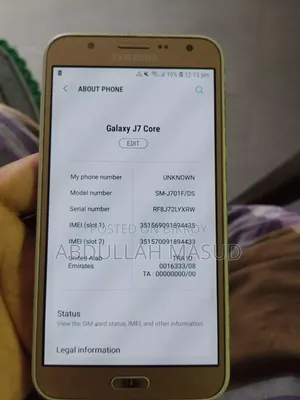Samsung Galaxy J7 Core 16 GB Gold