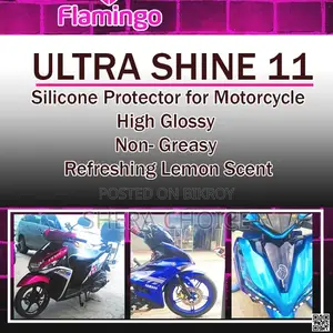 Flamingo Ultra Shine 11 Silicone Protector for Car & Motorbike - 450ml