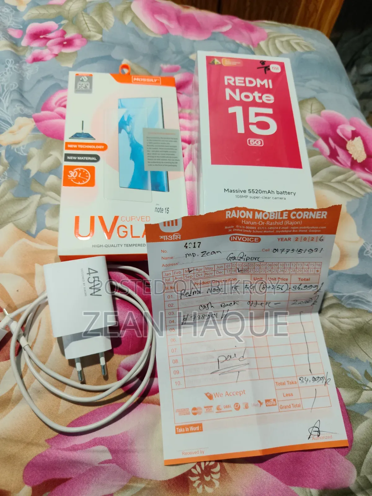 Realme 15T 256 GB Purple