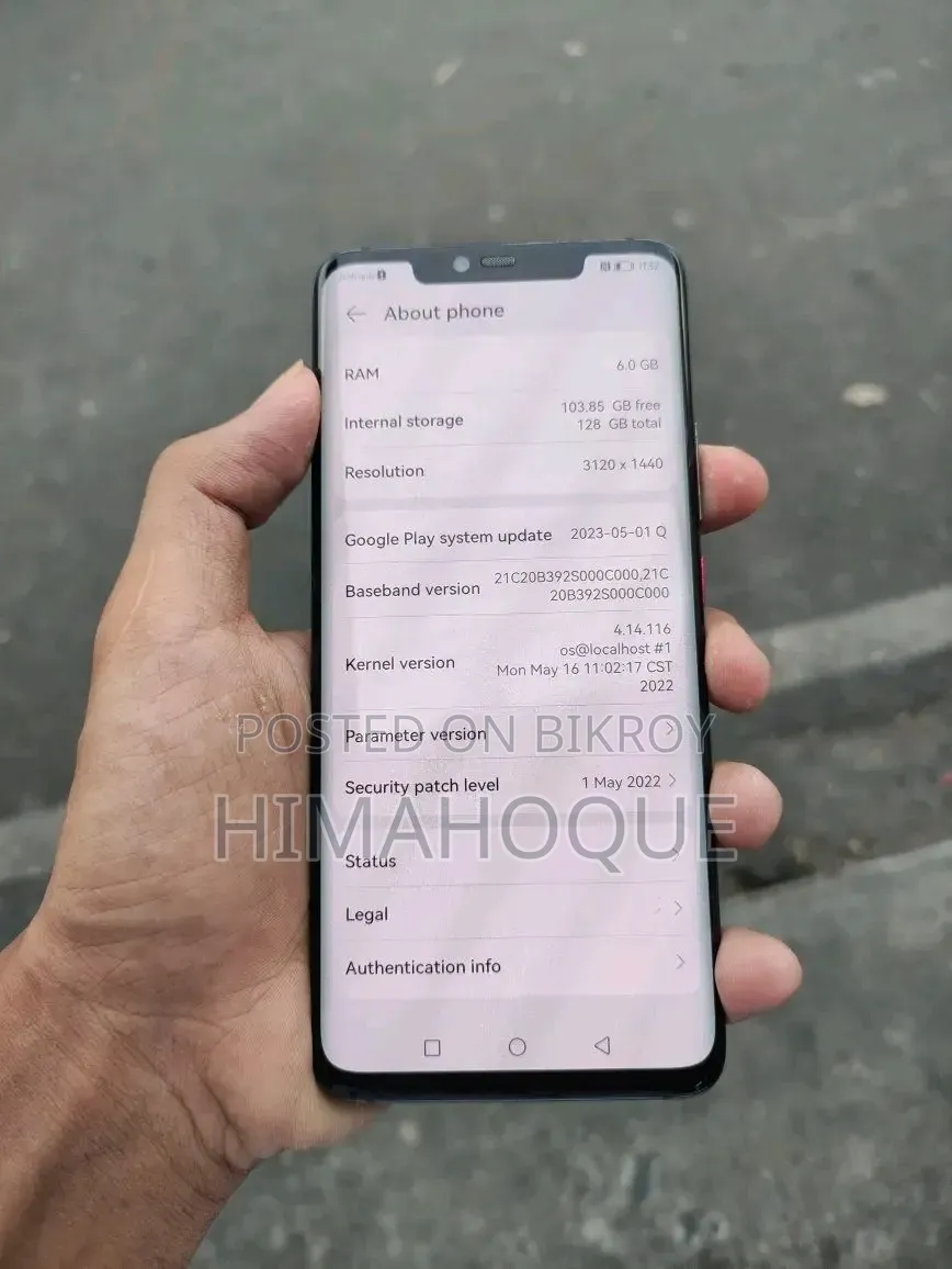 Huawei Mate 20 Pro 128 GB Gray