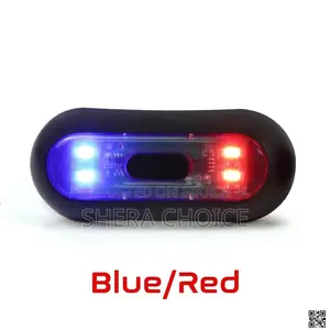 Koso Helmet Light, Motorcycle Helmet Back Night Light, Led Halmet Back