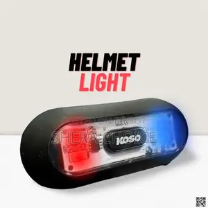 Koso Helmet Light, Motorcycle Helmet Back Night Light, Led Halmet Back