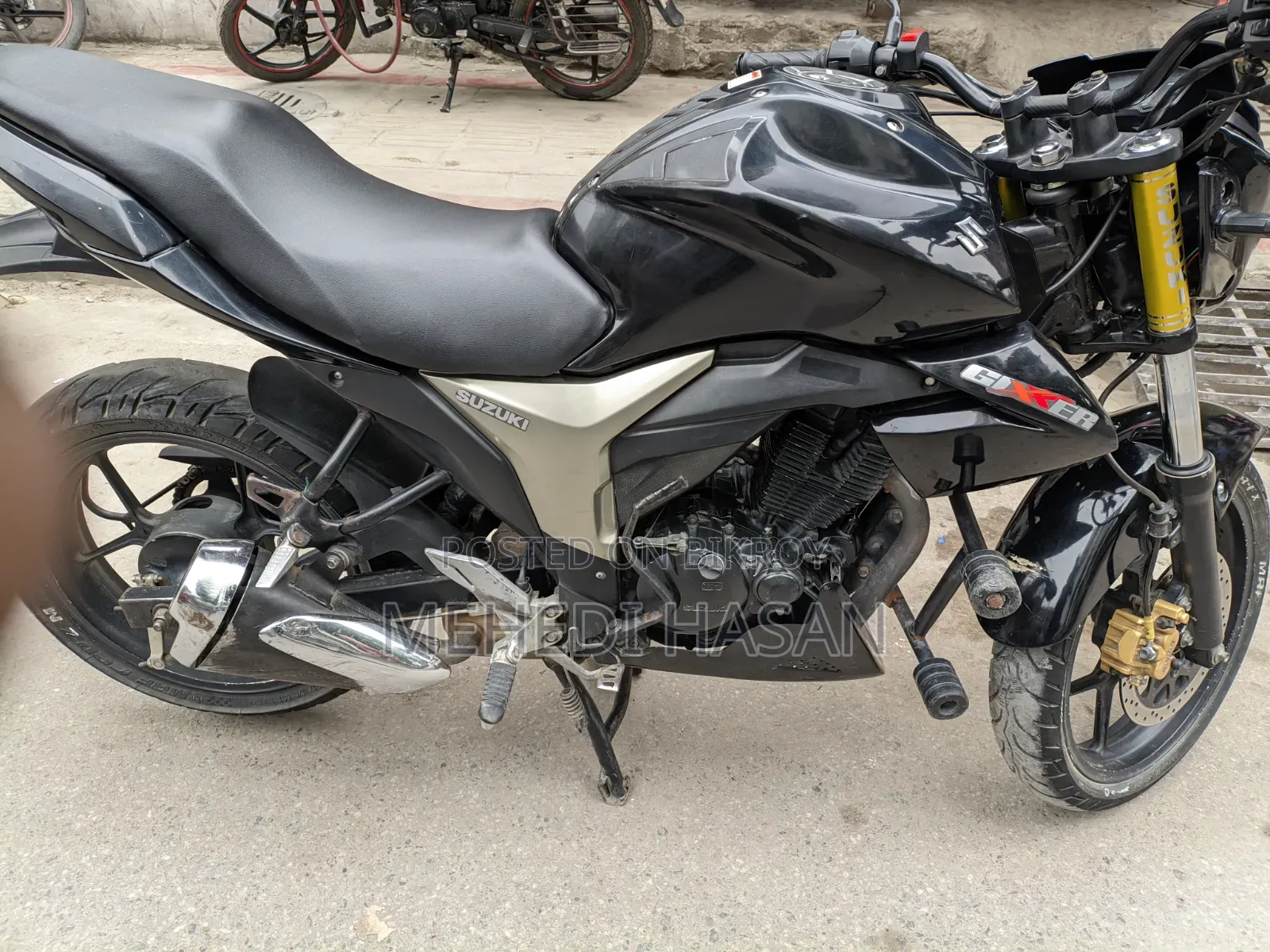 Suzuki Gixxer Monotone 2020 Black