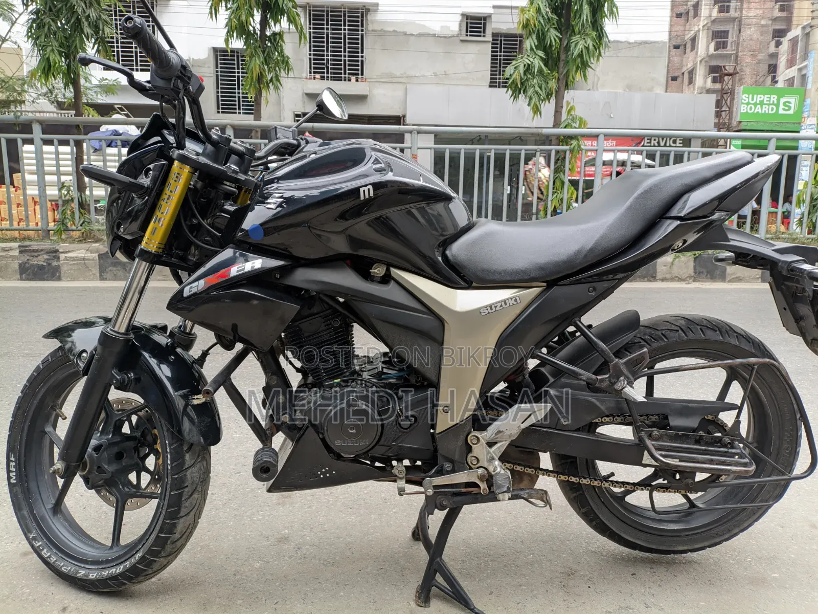 Suzuki Gixxer Monotone 2020 Black