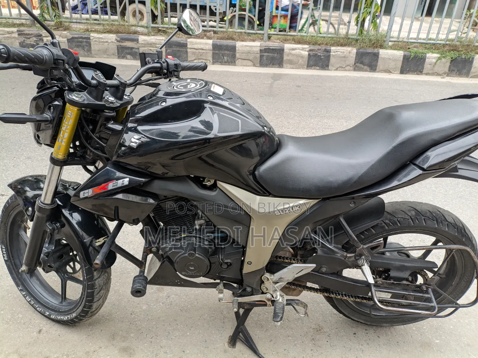 Suzuki Gixxer Monotone 2020 Black