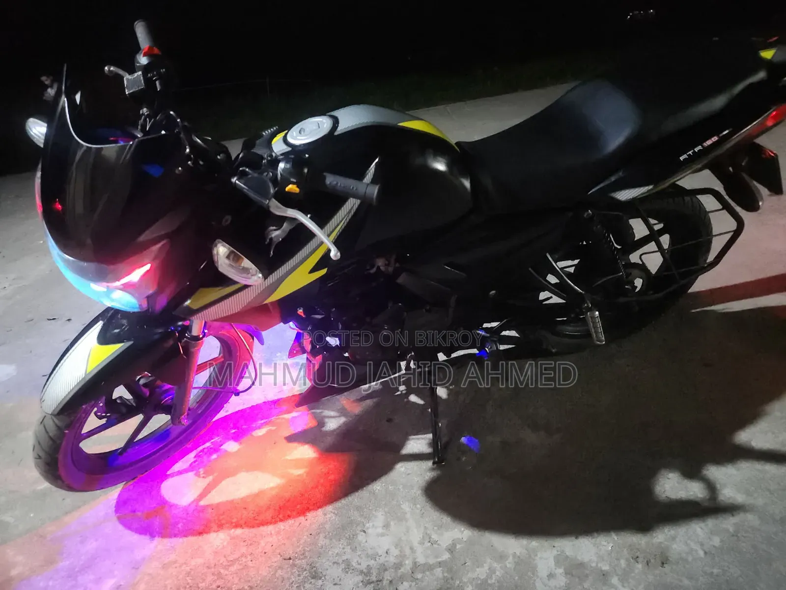 TVS Apache RTR 160 2V 2015 Black