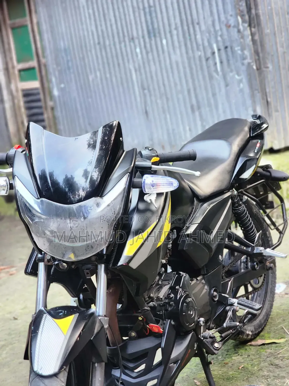 TVS Apache RTR 160 2V 2015 Black