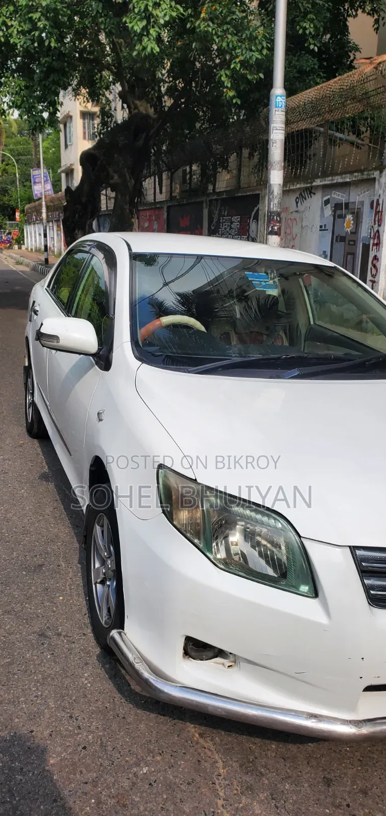 Toyota Axio 2010 White