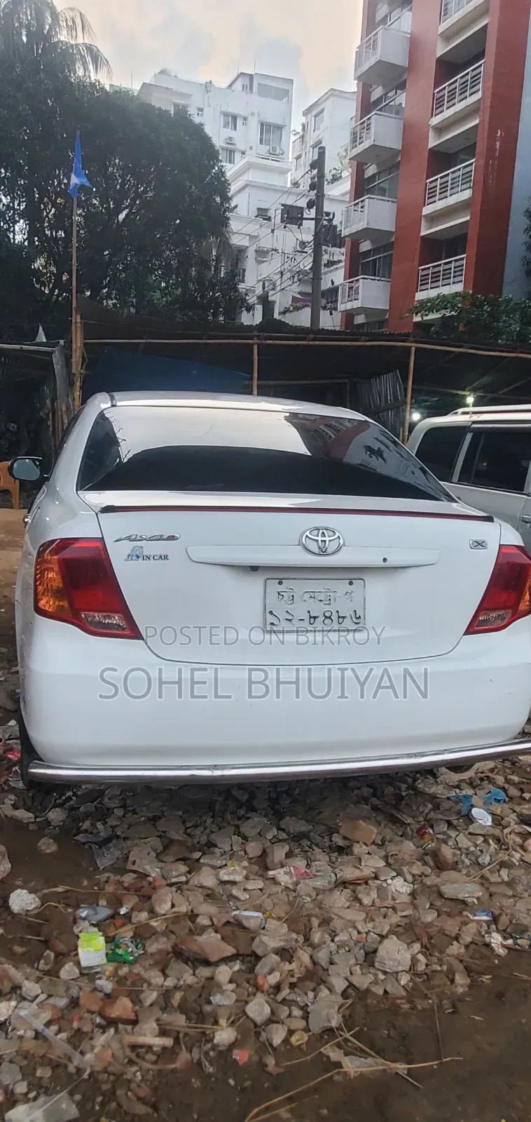 Toyota Axio 2010 White