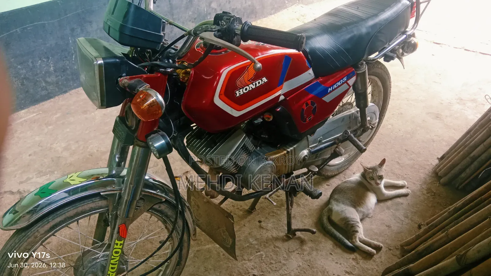 Honda CG110 1990 Red