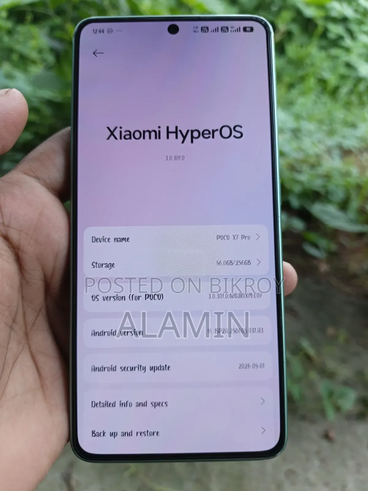 Xiaomi Poco F7 Pro 256 GB Green