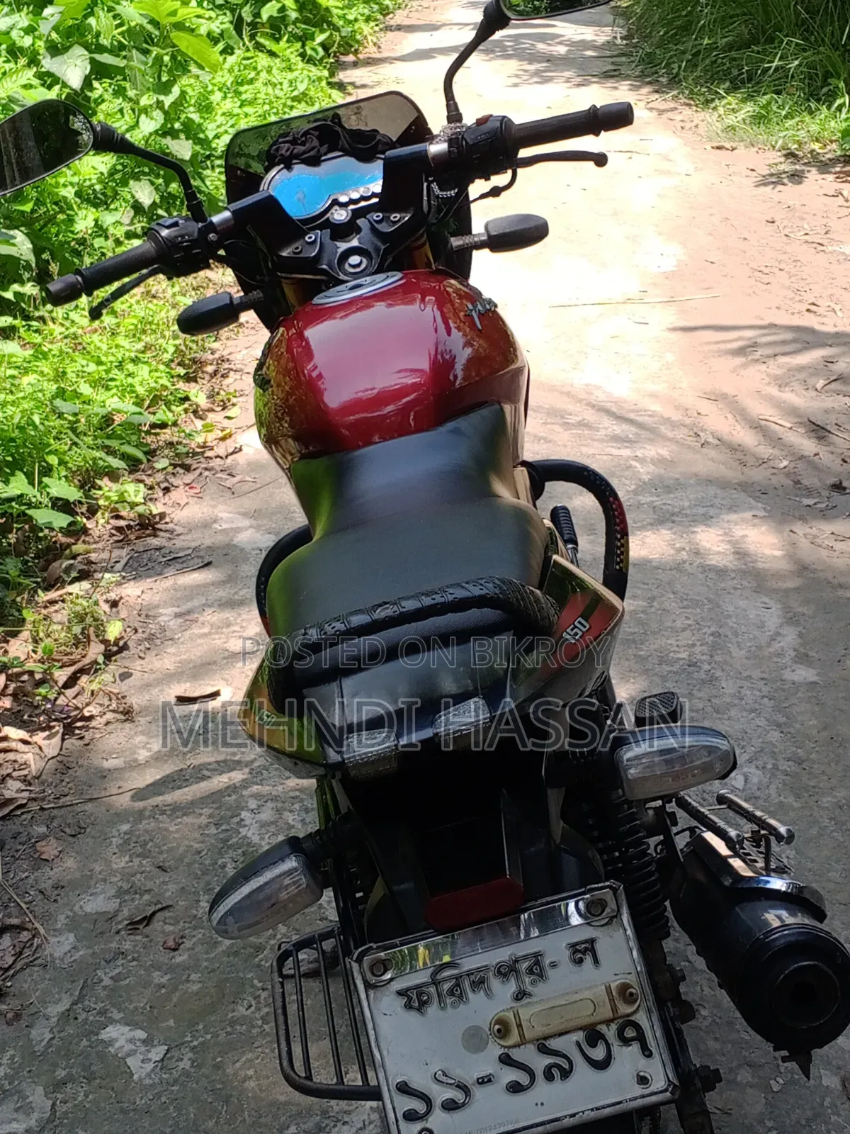 Bajaj Pulsar 150 2015 Red