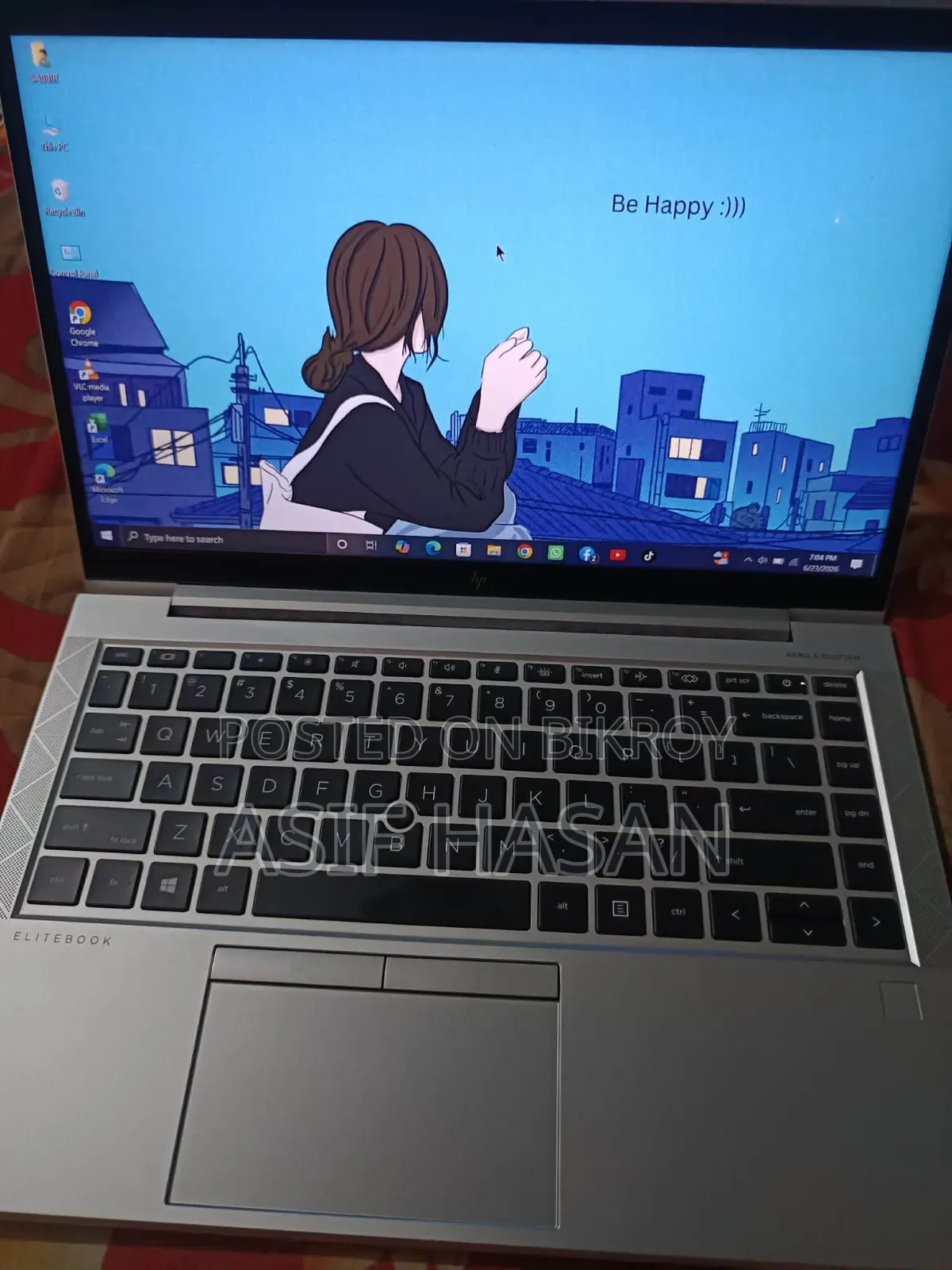 Laptop HP EliteBook 840 G7 8GB Intel Core I5 SSHD+SSD 256GB